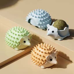 image-Cat Grooming Brush Wall Mount, Cat Self Groomer Cat Corner Face Scratcher, Cat Self Groomer Corner, Wall Corner Massage Comb For Cat And Dog