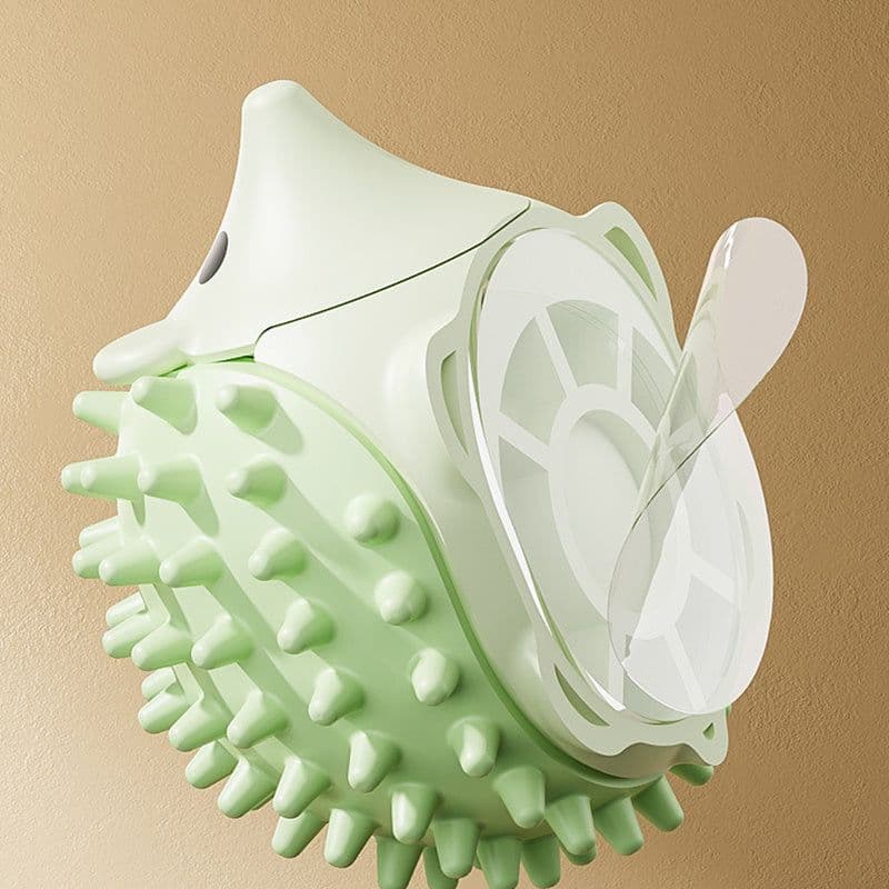 image-Cat Grooming Brush Wall Mount, Cat Self Groomer Cat Corner Face Scratcher, Cat Self Groomer Corner, Wall Corner Massage Comb For Cat And Dog