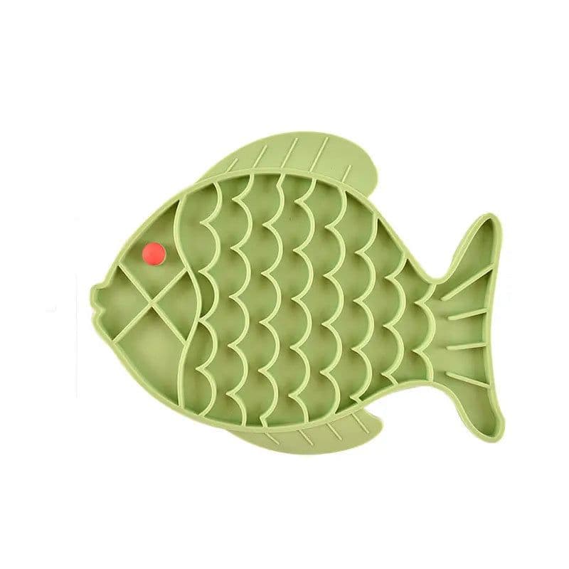 image-Silicone Lick Mat For Pet Dogs Slow Food Plate Rice Bowl For Small Medium Dog Anti Gulping Choking Feeder Puppy Treat Dispenser