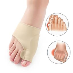 image-Big Toe Bunion Corrector Splint Straightener Valgus Pain Relief Big Bone Orthopedic Bunion Correction Pedicure Socks Silicone Corrector Braces Toes Separator Feet Care Tool