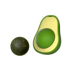 image-Cute Avocado Catnip Toys Cat Teeth Cleaning Toy Cat Supplies Catnip Mini Cat Treat Toys Interactive Pet Toys Pet Products Pet Avocado Ball Cute Funny Mint Cleaning Teeth Toy For Cat Supplies