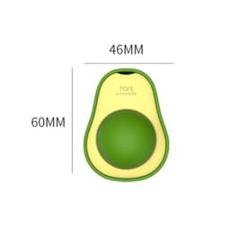 image-Cute Avocado Catnip Toys Cat Teeth Cleaning Toy Cat Supplies Catnip Mini Cat Treat Toys Interactive Pet Toys Pet Products Pet Avocado Ball Cute Funny Mint Cleaning Teeth Toy For Cat Supplies