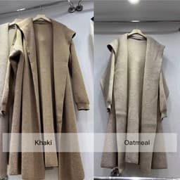 image-Green Alpaca Wool Sweater Coat Thickened Loose Knitted Cardigan Knitwear Handmade Clothing Hand Knit, Womens Clothing