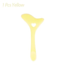 image-Silicone Eyeliner Stencil Wing Tip Mascara Drawing Lipstick Aid Face Cream Applicator For Beginners Makeup Tool Eyeliner Stencils Silicone Winged Tip Eyeliner Aid Eyebrow Pencil Stencil Reusable