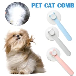 image-Pet Self Cleaning Cat Brushes, Cat Grooming Brush For Dogs Cats For Long Haired & Short Hair Gently To Remove Loose Undercoat, Mats Tangled