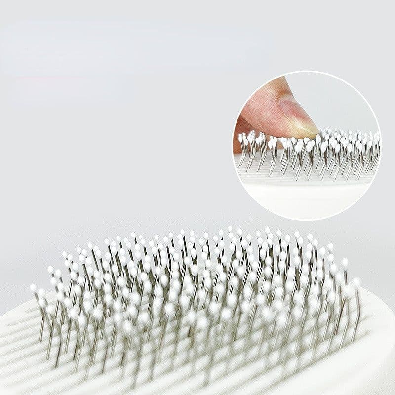 image-Pet Self Cleaning Cat Brushes, Cat Grooming Brush For Dogs Cats For Long Haired & Short Hair Gently To Remove Loose Undercoat, Mats Tangled