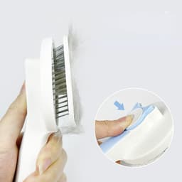 image-Pet Self Cleaning Cat Brushes, Cat Grooming Brush For Dogs Cats For Long Haired & Short Hair Gently To Remove Loose Undercoat, Mats Tangled