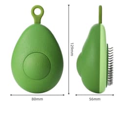 image-Creative Cat Grooming Comb Portable Massage Brush One-Button Remove Floating Hair Scraper Cats Dogs Pet Self Cleaning Tool Accessories