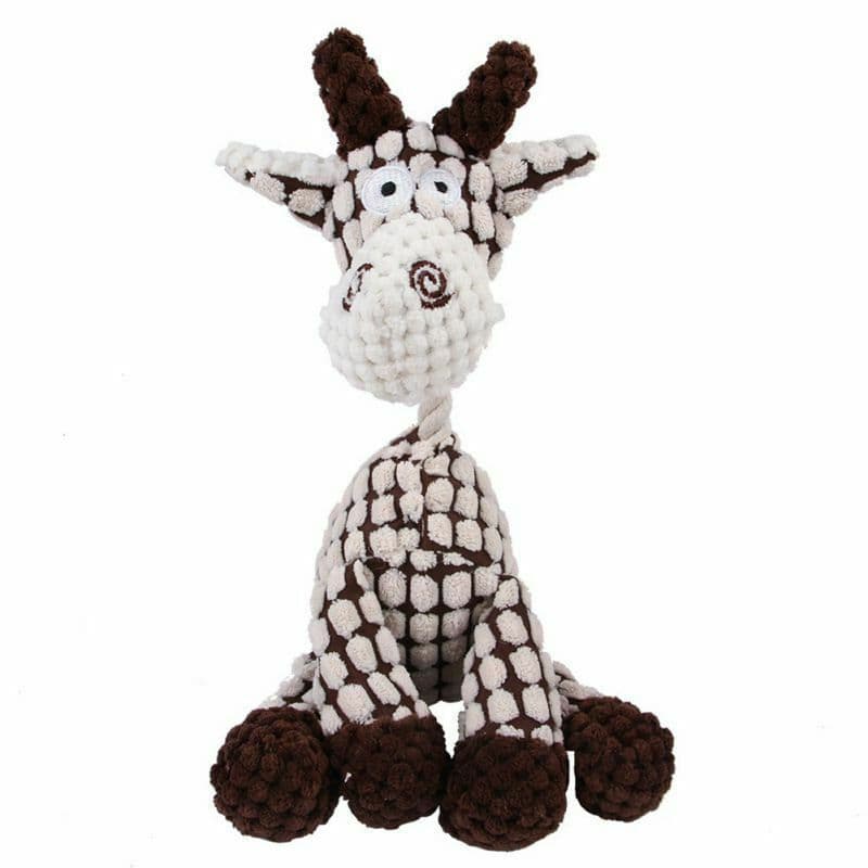 image-Dog Toy Play Funny Pet Puppy Chew Squeaker Squeaky Plush Sound Toys Clean Teeth