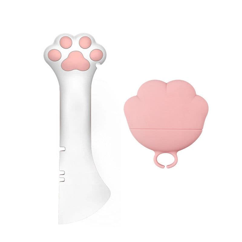 image-Multifunction Pet Canned Spoon Jar Opener Puppy Feeding Mixing Wet Dry Scoop Cat Dog Accessories Feeder Shovel Pets Tableware Multifunction Pet Canned Spoon Jar Opener Puppy