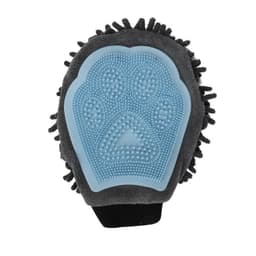 image-Pet Bathing Brush 2-in-1 Grooming Glove Elegant Dog Grooming Tool For Brushing, Massaging, And Drying Pet Grooming Kit For Dog Cat 2-Sided Bathing Brush Cleaning Massage Glove