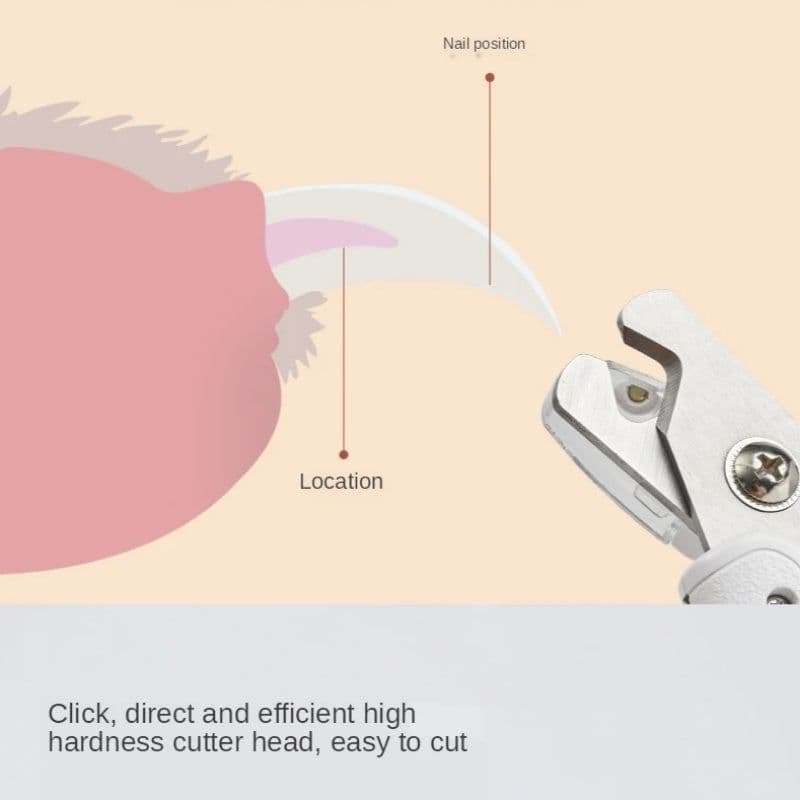 image-Professional Pet Nail Clipper Scissors Pet Dog Cat Nail Toe Claw Clippers Scissor LED Light Nail Trimmer For Animals Pet