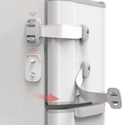 image-Home Baby Safety Protection Lock Anti-Clip Hand Door Closet Cabinet Locks Fo Fridge Cabinet Drawer Box Safe Lock For Kids No Tools Or Drilling Child Safety Cabinet Proofing Cabinet Drawer Door Latches
