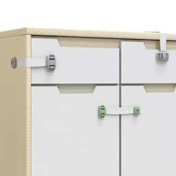 image-Home Baby Safety Protection Lock Anti-Clip Hand Door Closet Cabinet Locks Fo Fridge Cabinet Drawer Box Safe Lock For Kids No Tools Or Drilling Child Safety Cabinet Proofing Cabinet Drawer Door Latches