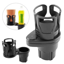 image-Foldable Car Cup Holder Drinking Bottle Holder Cup Stand Bracket Sunglasses Phone Organizer Stowing Tidying Car Styling