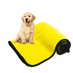 image-Dog Towels For Drying Dogs Drying Towel Dog Bath Towel, Quick-drying Pet Dog And Cat Towels Soft Fiber Towels Robe Super Absorbent Quick Drying Soft Microfiber Pet Towel For Dogs, Cats Yellow