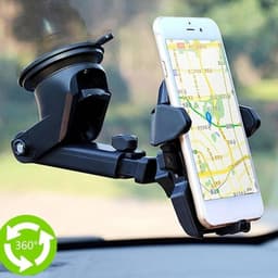 image-Windshield Car Phone Holder Universal in Car Cellphone Holder Stand Adjustable Phone Suction Cup Holder Car Mount Phone Stand