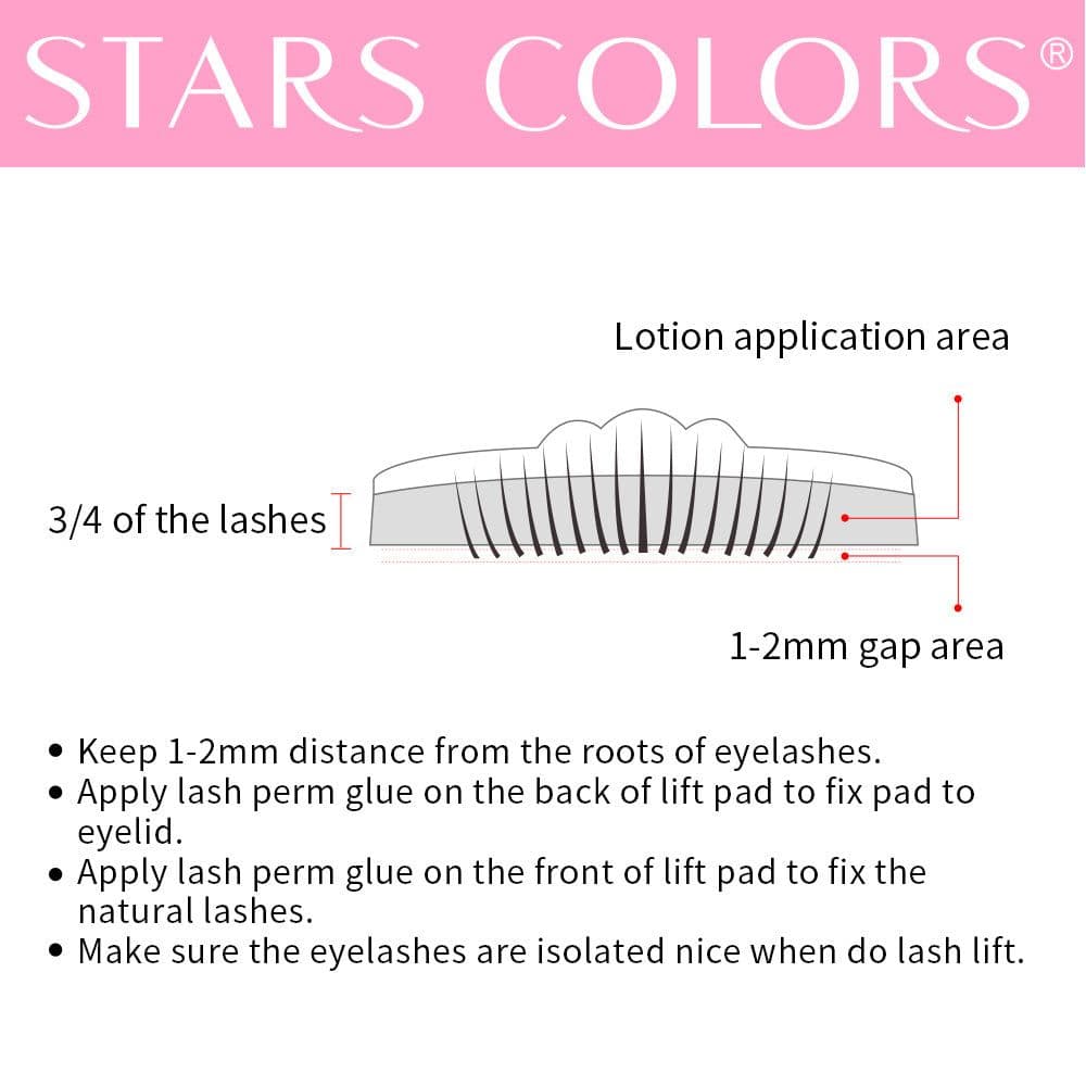 image-ICONSIGN 10 Pairs Pouch Eyelash Perm Lotion Lashes Lift Quick Perming 5 To 8 Minutes Beauty Makeup Tools