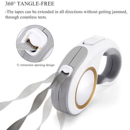 image-Automatic Explore Retractable Dog Leash Pet Traction Rope 5M Dog Retractable Traction Rope Dog Leash Cat Puppy Harness Belt Automatic Flexible Small Medium Dogs Pet Products