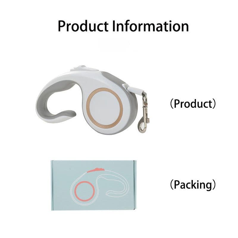 image-Automatic Explore Retractable Dog Leash Pet Traction Rope 5M Dog Retractable Traction Rope Dog Leash Cat Puppy Harness Belt Automatic Flexible Small Medium Dogs Pet Products