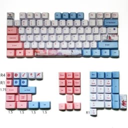 image-PBT sublimation keycap OEM high compatibility