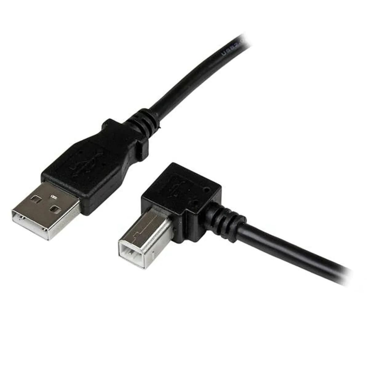 image-USB A to USB B Cable Startech USBAB1MR Black