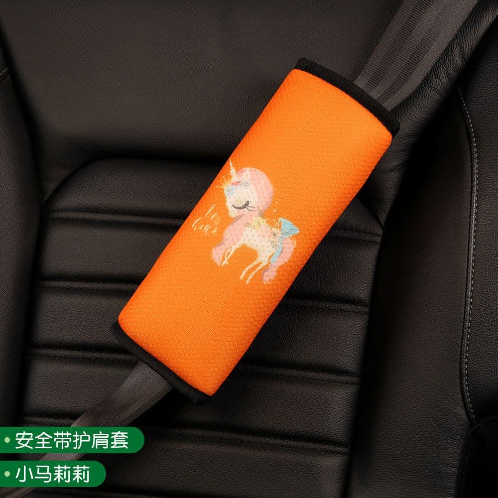image-Child Seat Belt Safety Cover - Simple Protective Car Seat Belt Shoulder Fixer