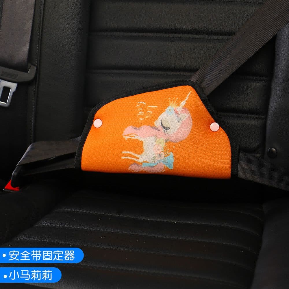 image-Child Seat Belt Safety Cover - Simple Protective Car Seat Belt Shoulder Fixer