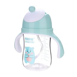 image-Straw Cup Baby Water Cup Drinking Milk Bottle Baby Children Learn To Drink Cup