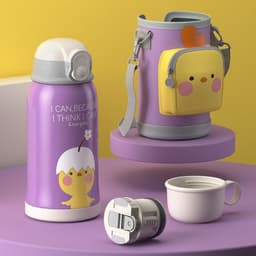image-Baby water cup goes out to carry water cup