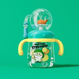 image-Whale Diving Cup Baby Drinking Water Fountain Water Cup