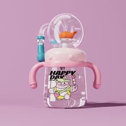 image-Whale Diving Cup Baby Drinking Water Fountain Water Cup