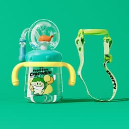 image-Whale Diving Cup Baby Drinking Water Fountain Water Cup