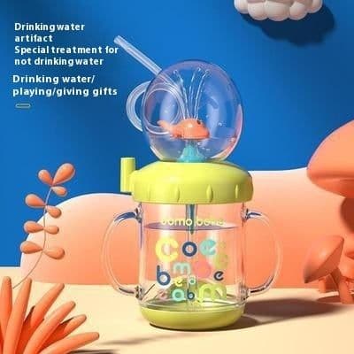 image-Whale Diving Cup Baby Drinking Water Fountain Water Cup