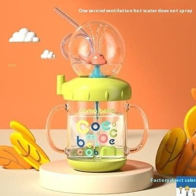 image-Whale Diving Cup Baby Drinking Water Fountain Water Cup