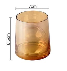 image-Colorful transparent water cup