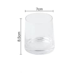 image-Colorful transparent water cup