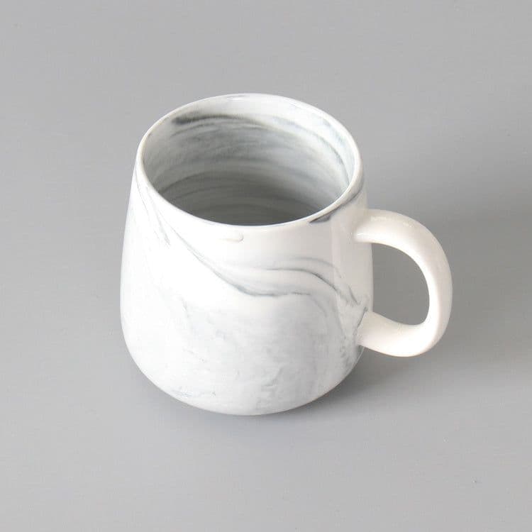 image-Marbled ceramic water cup