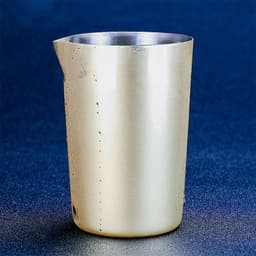 image-Stainless Steel Water Cup Silver Garland Cup Milk Cup