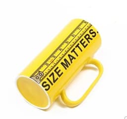 image-Creative styling ruler mug large capacity ceramic cup World Cup beer cup personality water cup