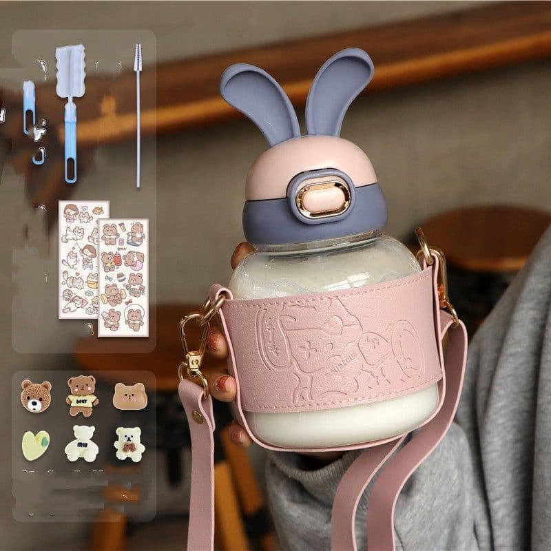 image-Cute Netflix Bunny Children's Water Cup