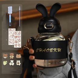image-Cute Netflix Bunny Children's Water Cup
