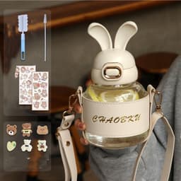 image-Cute Netflix Bunny Children's Water Cup