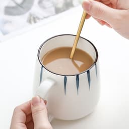 image-Breakfast Coffee Milk Couple Water Cup