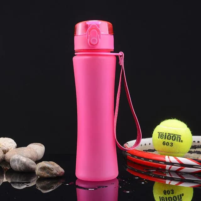 image-Bounce Cover Frosted Plastic Water Cup