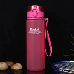 image-Bounce Cover Frosted Plastic Water Cup