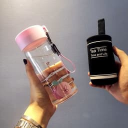 image-Simple portable and lovely water cup