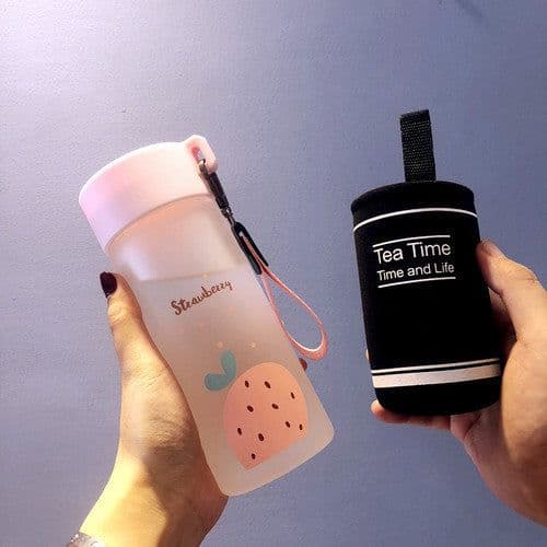 image-Simple portable and lovely water cup