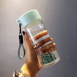 image-Simple portable and lovely water cup