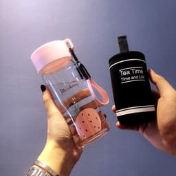 image-Simple portable and lovely water cup